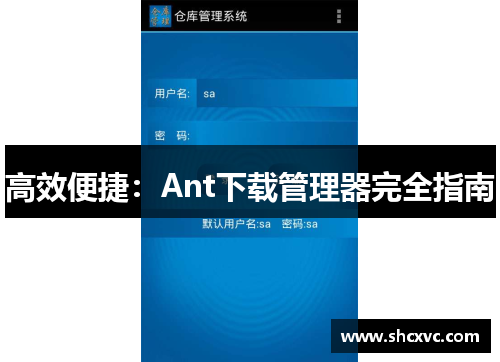 高效便捷：Ant下载管理器完全指南